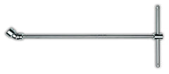 Pluggnøkkel magnetisk m/ T-håndtak 16mm