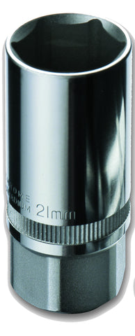 Pluggpipe, 21mm f/ 3/8" skralle
