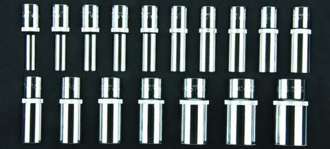 1/2" langpipesett, 17 deler i modul