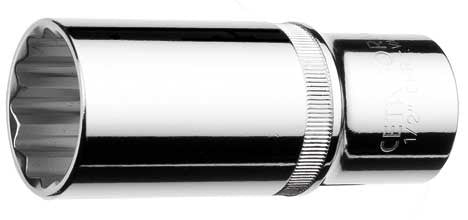 1/4" Pipe, lang, 6 - 13 mm, 12-kant