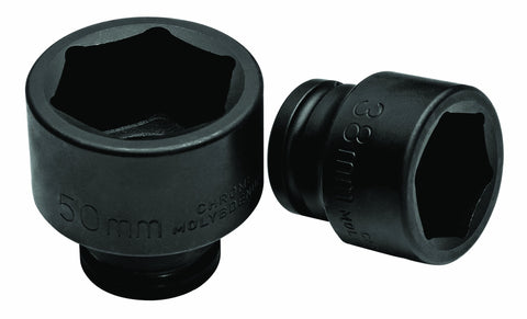 3/4" slagpipe, Metrisk, 6-kant