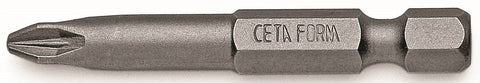 Pozidriv Bits, PZ1 - PZ3, 50 mm