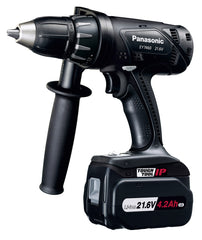 Panasonic 21,6V kraftig drill  i koffert, m/batteri og lader