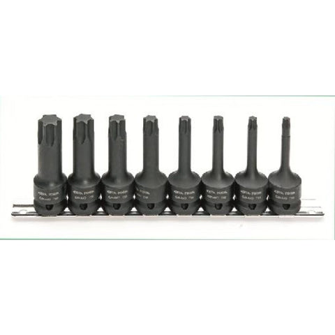 1/2" slagpipesett, TORX