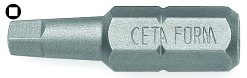 Bits, Firkantet, Nr.1 - Nr.3, 25 mm