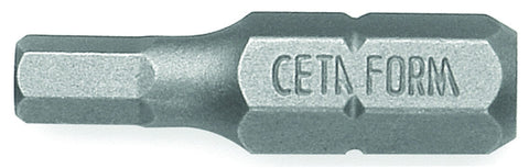 Bits, Unbrako, 1,5 - 6 mm, 25 mm
